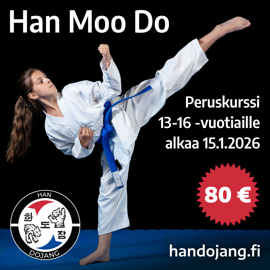 Han Moo Do peruskurssi nuorille